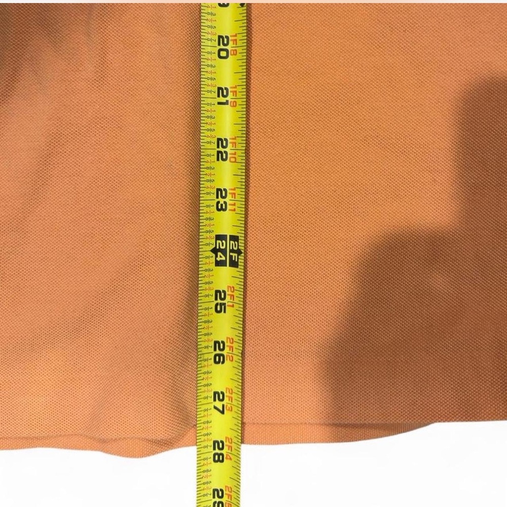 Retro Lacoste Vibrant Orange Men’s Polo Shirt Size 7 (XL-XXL) - Picture 7 of 7